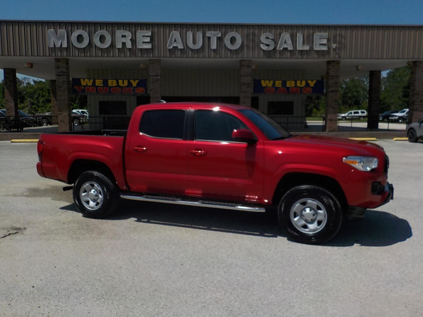 2021 Red Toyota Tacoma SR (3TYAX5GN2MT) with an 4 cyl engine, Automatic transmission, located at 1617 W Church Street, Livingston, TX, 77351, (936) 327-3600, 30.710995, -94.951157 - ONE OWNER!! LOCALLY OWNED!! LOW LOW MILES!! What else do I need to say!! - Photo#0